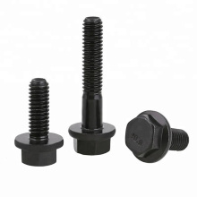 M20*110 Black Oxide Grade 10.9 Hex Flange Head Bolt DIN6921